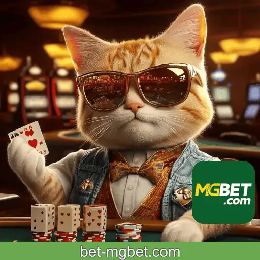 Imagem promovendo o app oficial da MGBET para mobile