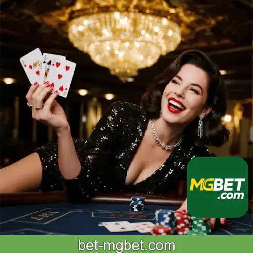 Imagem promovendo o canal oficial da MGBET no Telegram